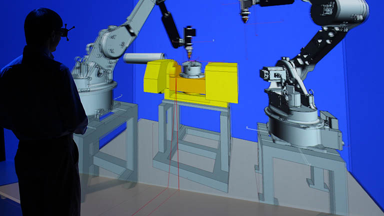 Virtual Reality Factory Model for Manufacturing Innovation